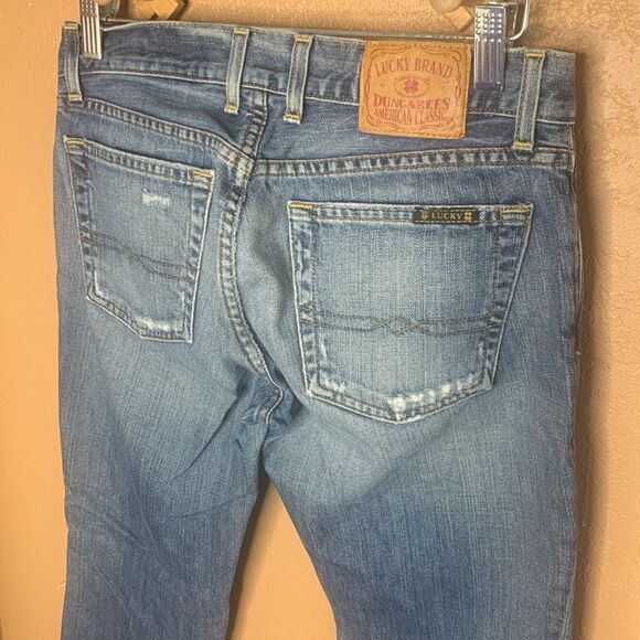 Lucky Brand Distressed Sweet Dream Cuffed Crop Size 4/27 - Picture 9 of 16
